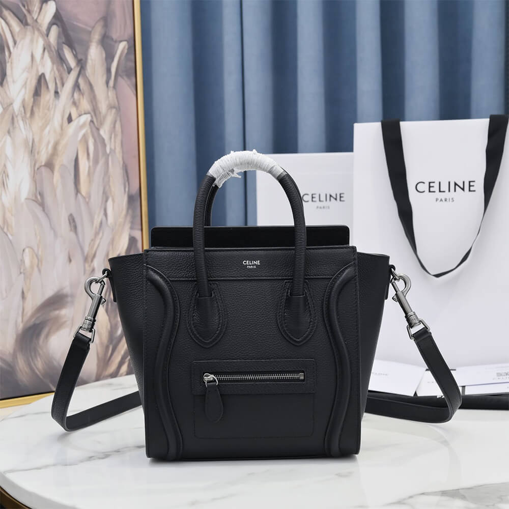 Ce1i*e NANO LUGGAGE BAG IN CALFSKIN