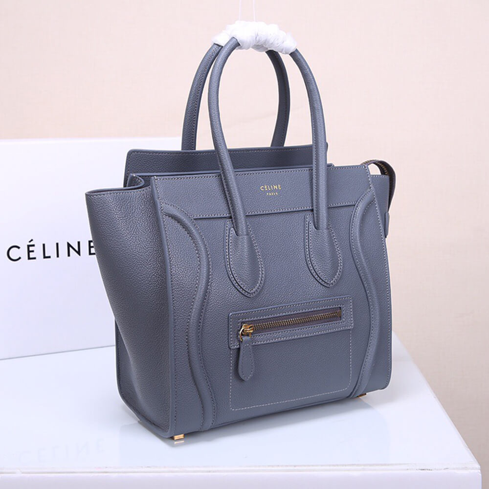 Ce1i*e MICRO LUGGAGE HANDBAG IN CALFSKIN