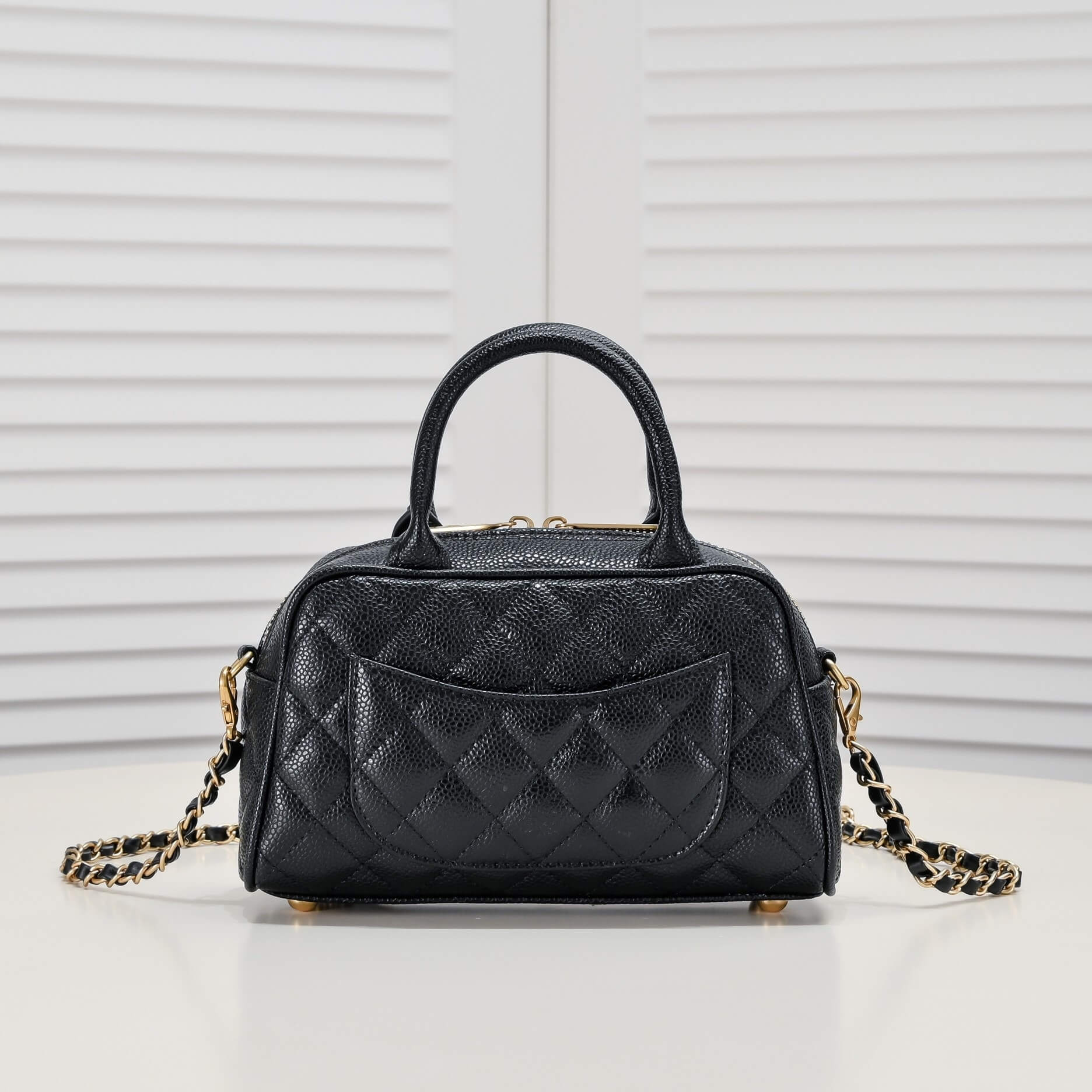 Ch**el Small Vintage Boston Bag