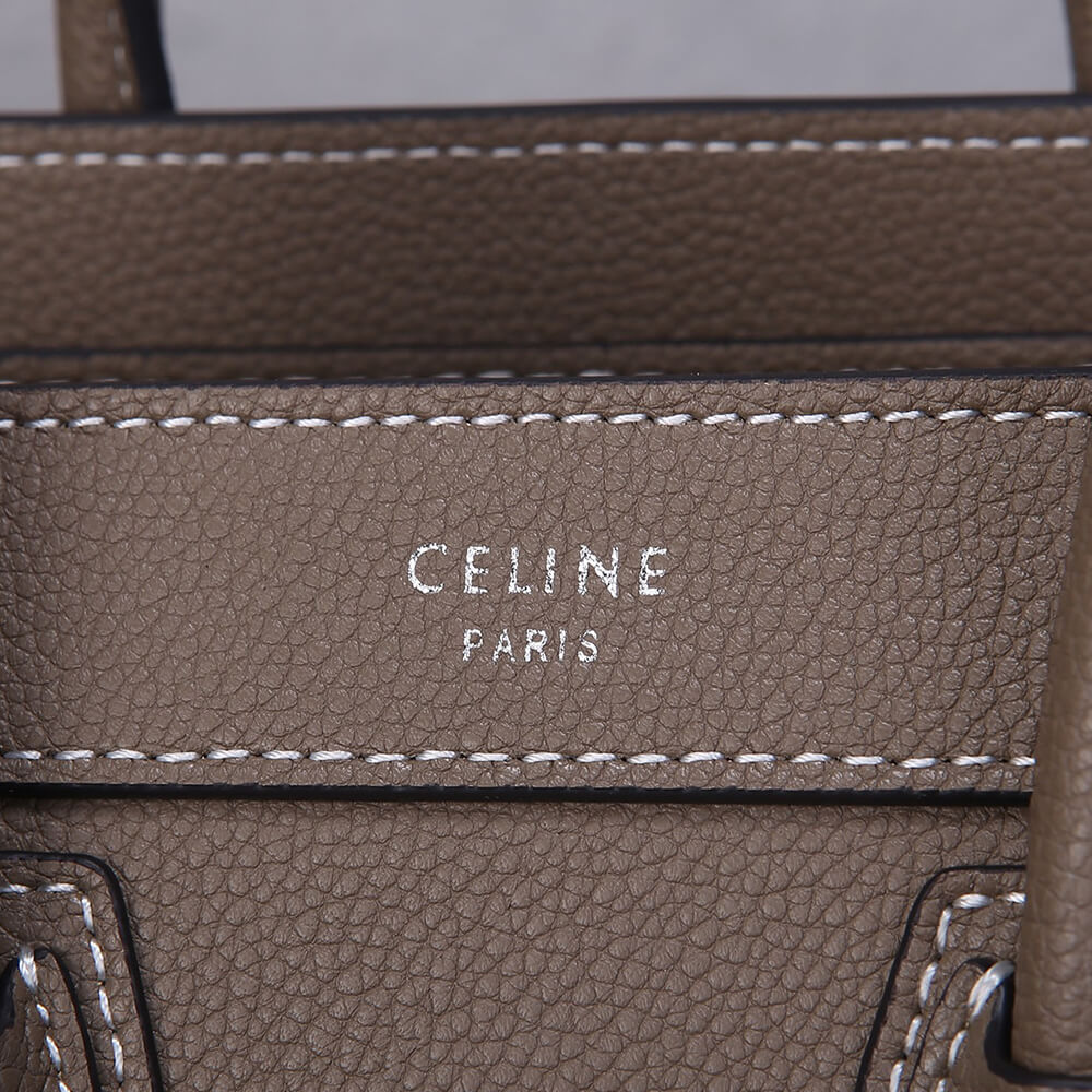 Ce1i*e NANO LUGGAGE BAG IN CALFSKIN