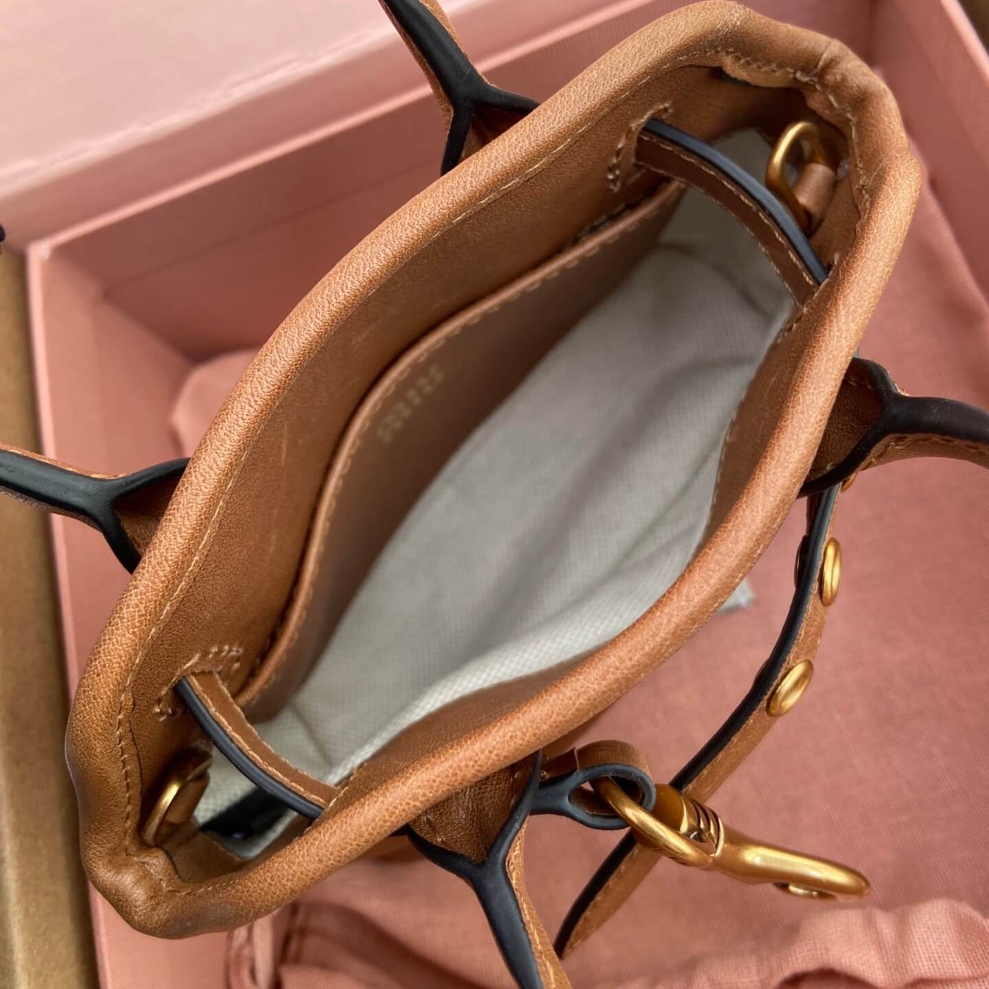 M1um1u Adventure Nappa Mini Bag (HIGH-END GRADE)