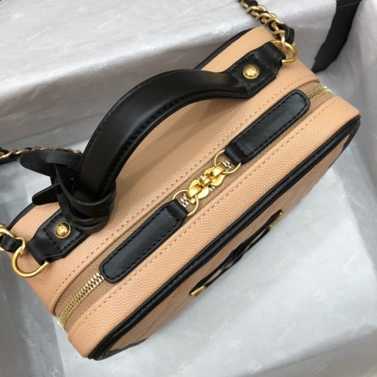 Ch**el Medium Filigree Makeup Case
