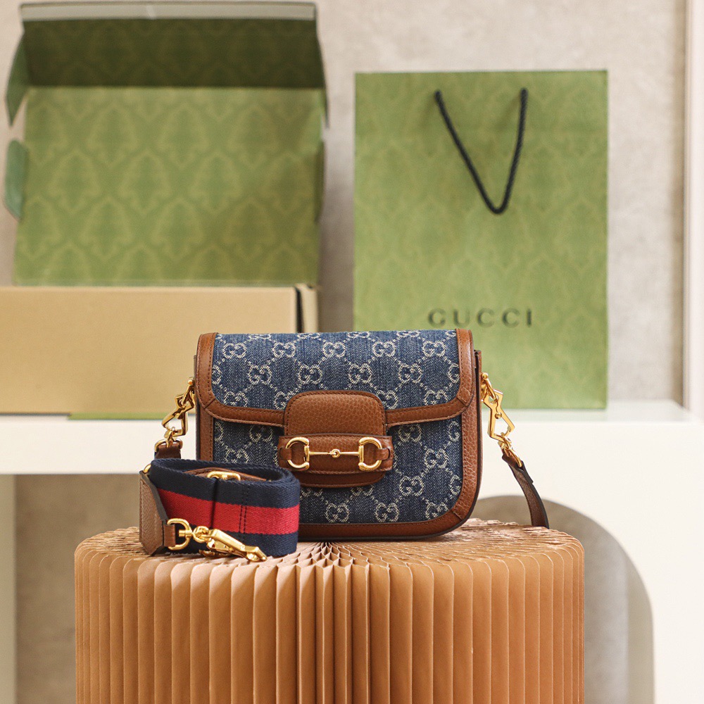Gvc*1 Horsebit 1955 Mini shoulder bag