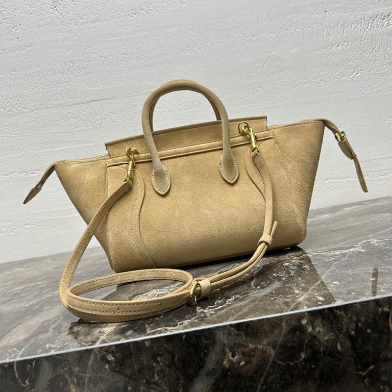 Ce1i*e SMALL LUGGAGE IN SUEDE CALFSKIN(HIGH-END GRADE)